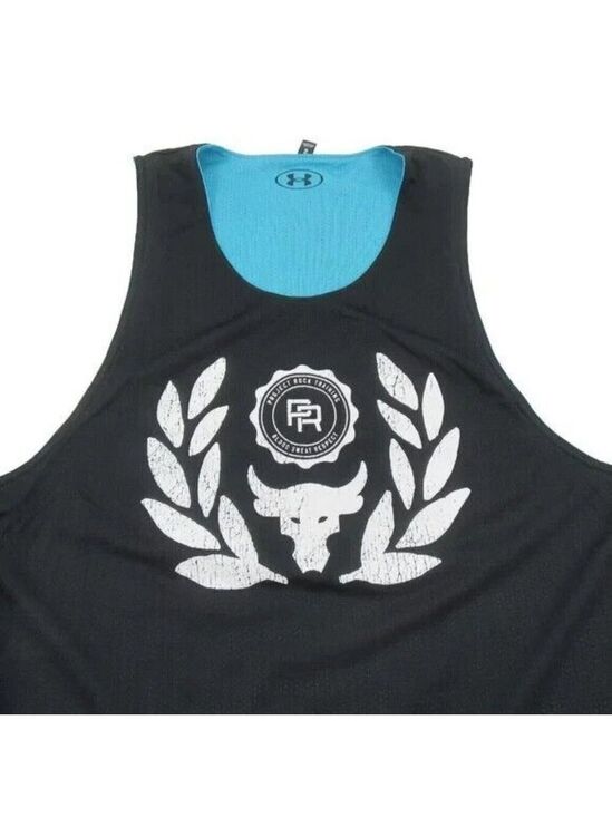 Under Armour Other - Under Armour Project Rock Training Reversible Gym Tank Top Mens Size Medium NEW